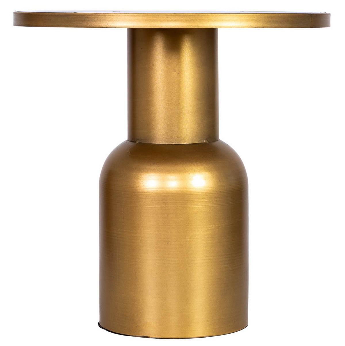 TISCH aus Metall, 46x45cm - Goldfarben, Metall (46/46/45cm) - Wanderlust