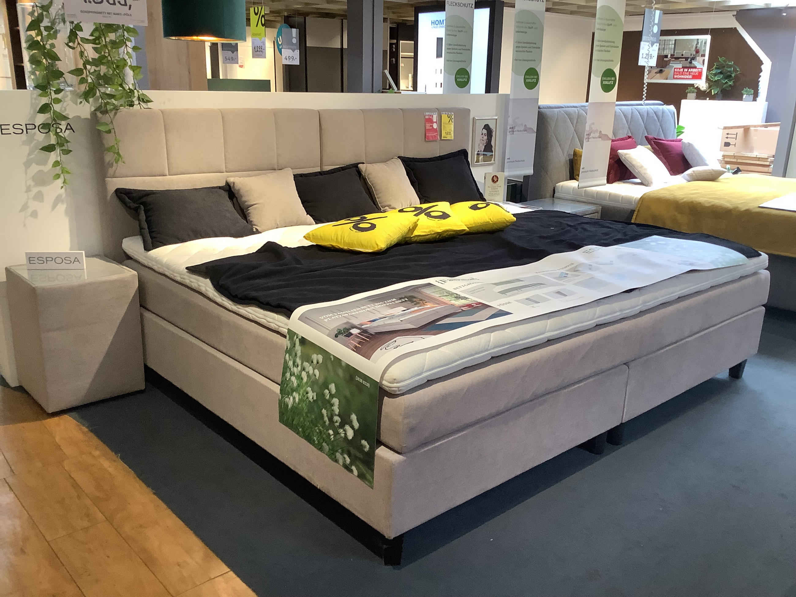 Boxspringbett Fabala - Esposa