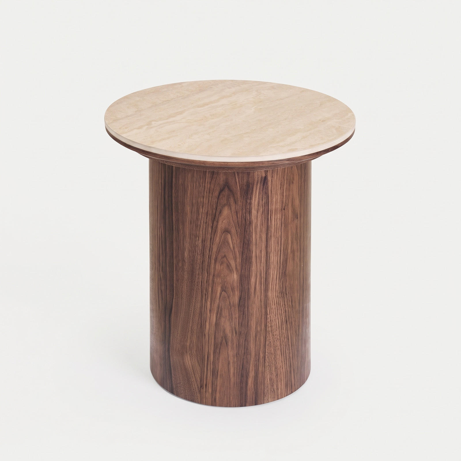 SIDOBORD Minamata 45 x 45 x 50 cm – grå - Grå, Träbaserade material (45/45/50cm) - ebuy24