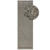 WOLLTEPPICH-LÄUFER Imke Grau 70x200 cm - Grau, Textil (70/200cm) - benuta Pure