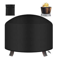 ABDECKUNG für Terrassenheizer 80 cm - Schwarz, Kunststoff (80/80/80cm)