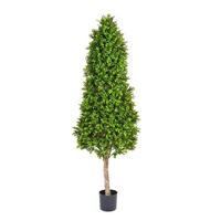 KUNSTBAUM Künstlicher Buchsbaum - Rene 170 cm - Grün, Kunststoff (170cm) - aplanta