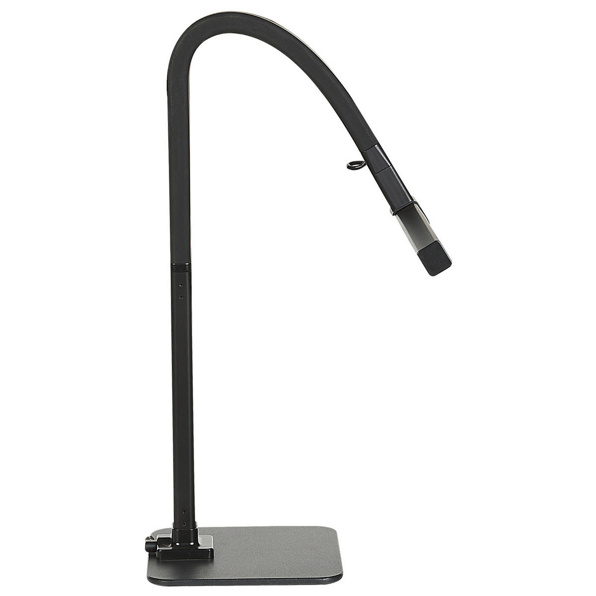 SCHREIBTISCHLAMPE Kouris 48/18/48 cm - Schwarz, Kunststoff (48/18/48cm) - Beliani