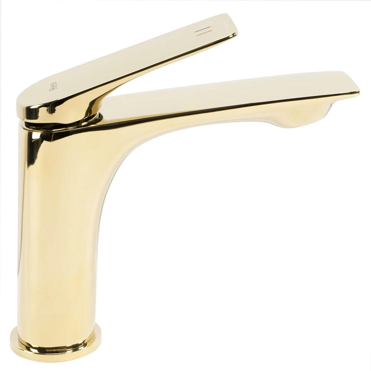 WASCHBECKENARMATUR Rea Avalon Gold Low - Goldfarben, Metall (17.5/16/17.5cm) - REA