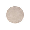 HOCHFLOR-TEPPICH City Shaggy 500 Sand 160x160 cm Rund - Beige, Textil (160/160cm) - carpet city