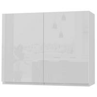 HÄNGESCHRANK Florence W3/90 Weiß / RAL 9003 signalweiß HG 90 / 32,5 / 72cm - Weiß Hochglanz/Weiß, Holz/Holzwerkstoff (90/72/32.5cm) - Feldmann-Wohnen