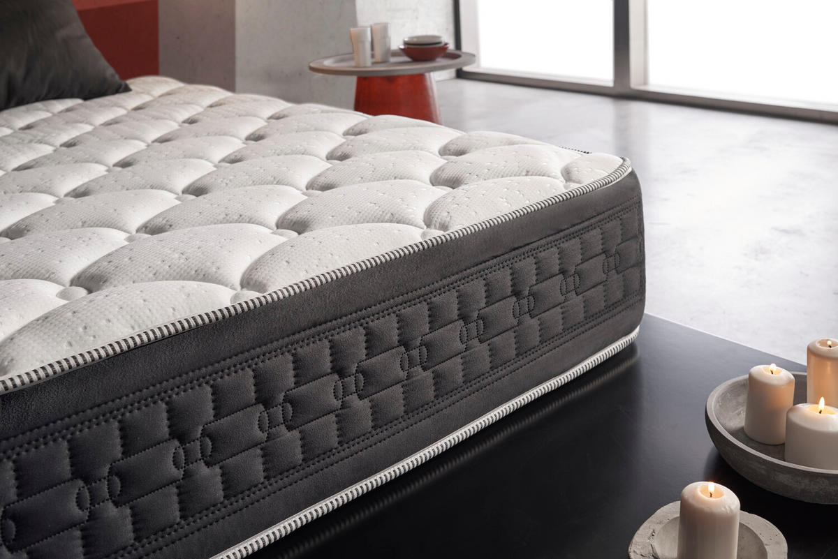 MATRATZE 150x200 Grand Class - Weiß, Textil (150/200cm) - Simpur