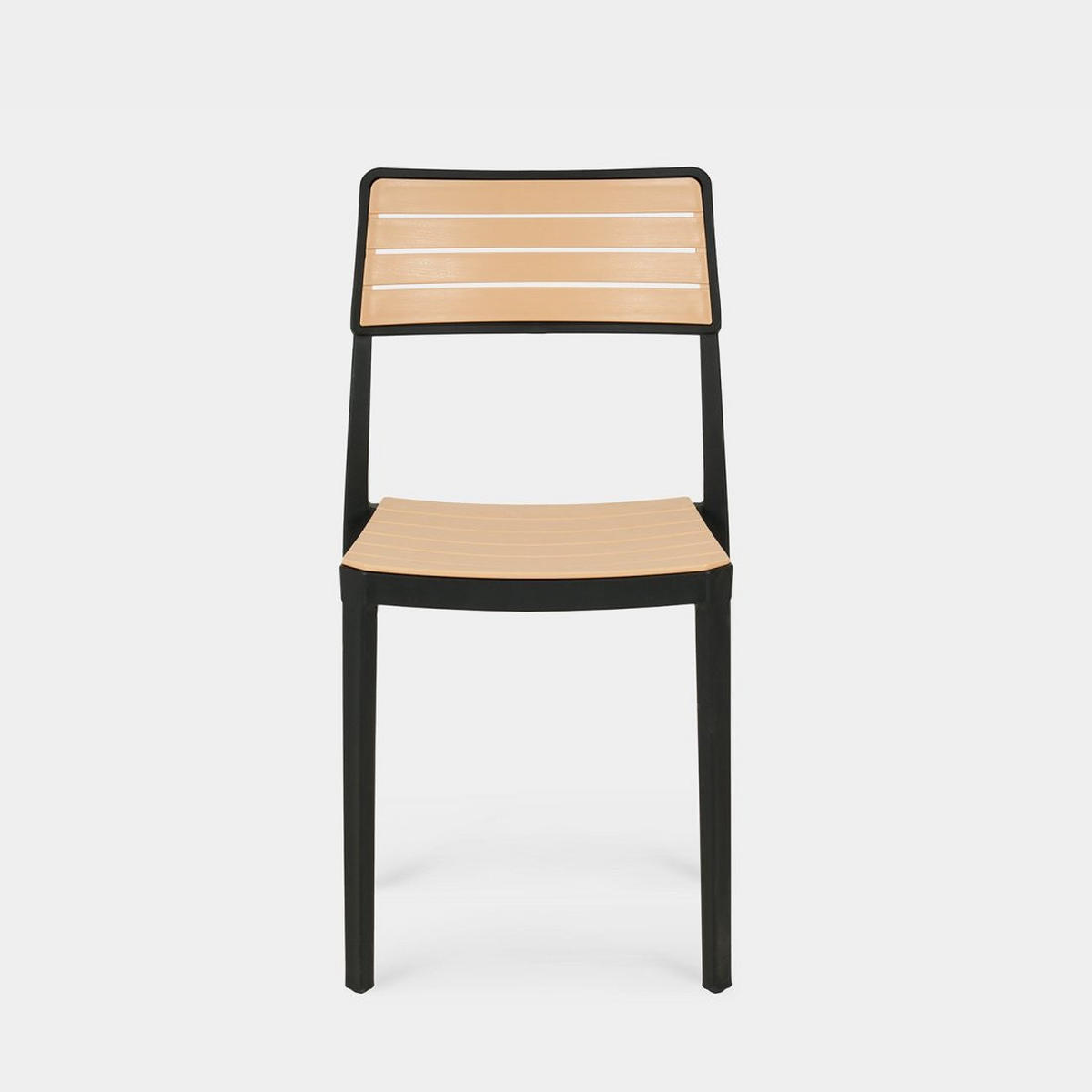 STUHL FÜR DRAUSSEN Hilda Zweifarbig 41 cm x 81 cm - Multicolor, Kunststoff (41/81/54cm) - Klast Home