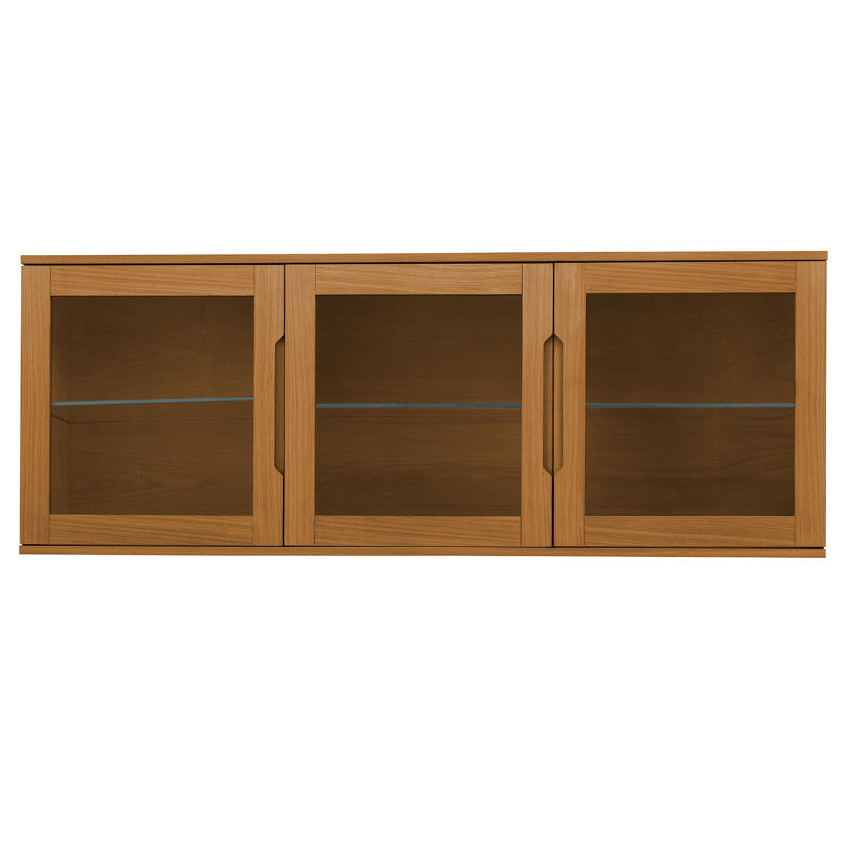 HÄNGESCHRANK mit LED Beleuchtung Wildeiche - Honigeiche/Eichefarben, Holzwerkstoff (160/60/37cm) - Furnhouse