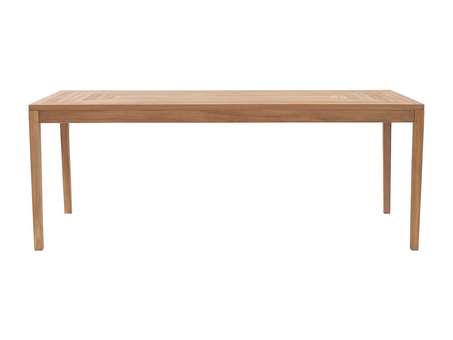 GARTENTISCH - 6 Personen - Holz, Platte - Naturfarben Hell - Naturfarben, Holz (90/200/75cm) - Vente-Unique