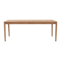 GARTENTISCH - 6 Personen - Holz, Platte - Naturfarben Hell - Naturfarben, Holz (90/200/75cm) - Vente-Unique