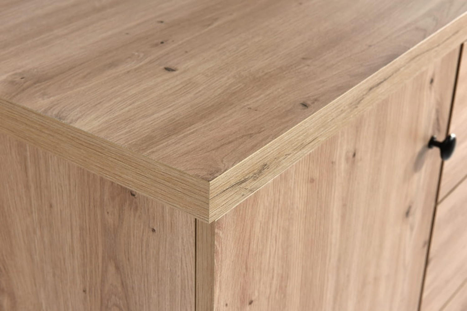 Thumbnail - Meblini Kommode, Eiche Artisan, Holzwerkstoff, 102x85x41 cm, Wohnzimmer, Kommoden & Sideboards, Sideboards