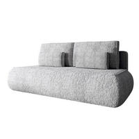 SCHLAFSOFA mit Bettkasten BELLS Grau - Grau, Holzwerkstoff (214/96/96cm) - Compleo24