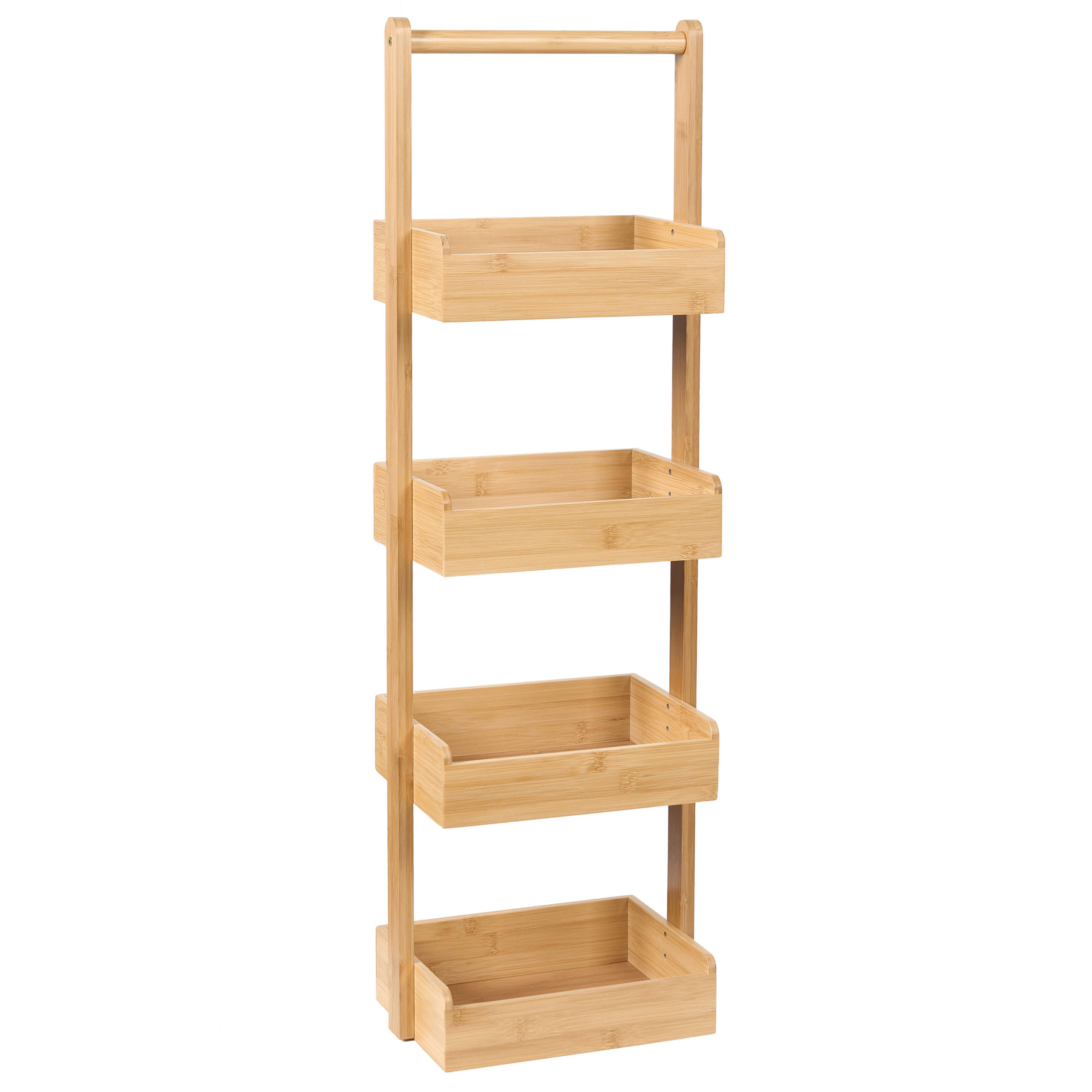 REGAL Heller Holzfarbton Vaupes - Hellbraun, Holz (28/87/18cm) - Beliani