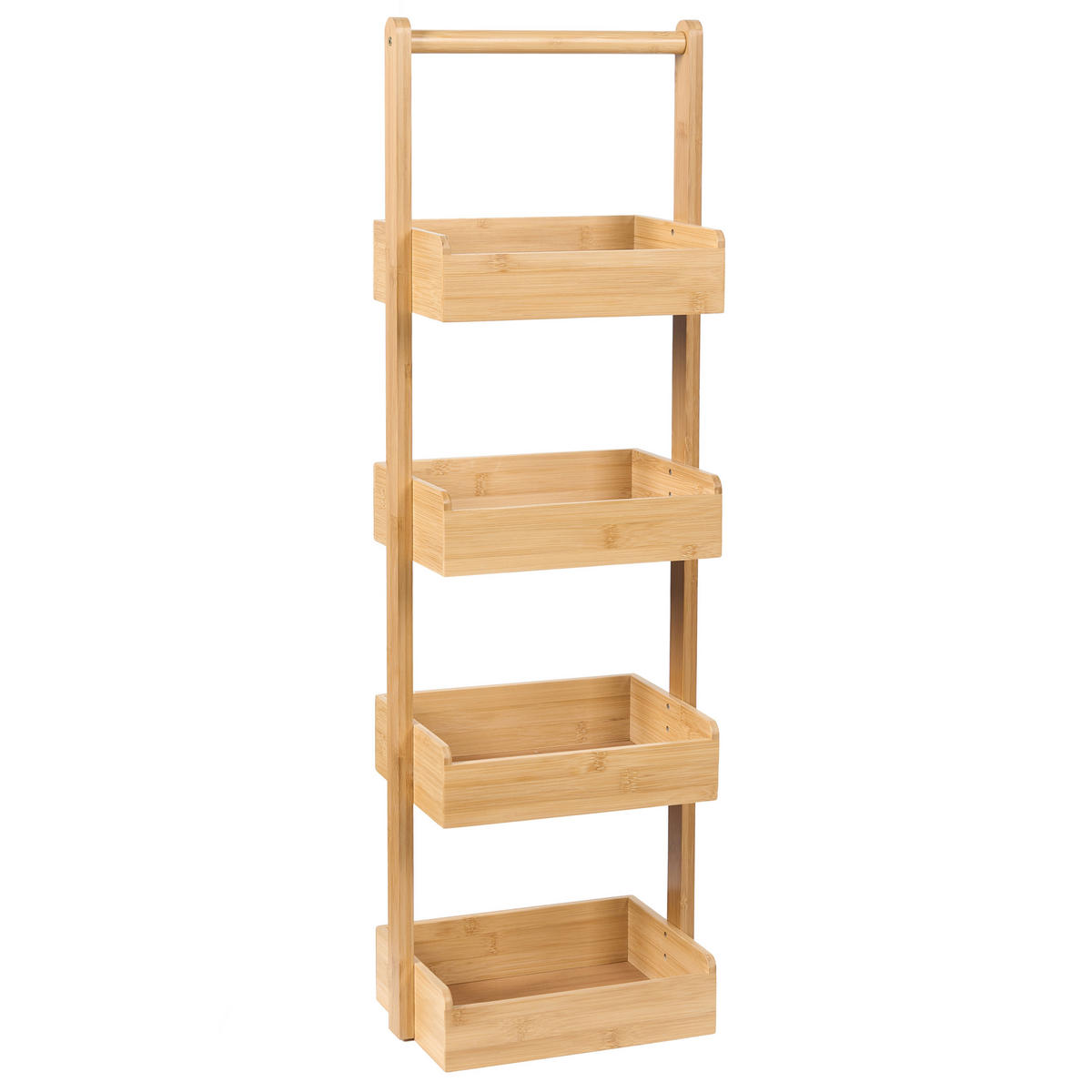 REGAL Heller Holzfarbton Vaupes - Hellbraun, Holz (28/87/18cm) - Beliani