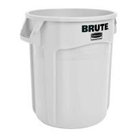 MÜLLEIMER Mit Belüftungskanälen 75,7 Liter Kunststoff Weiß - Weiß, Metall (49.5/58.1/49.5cm) - PROREGAL