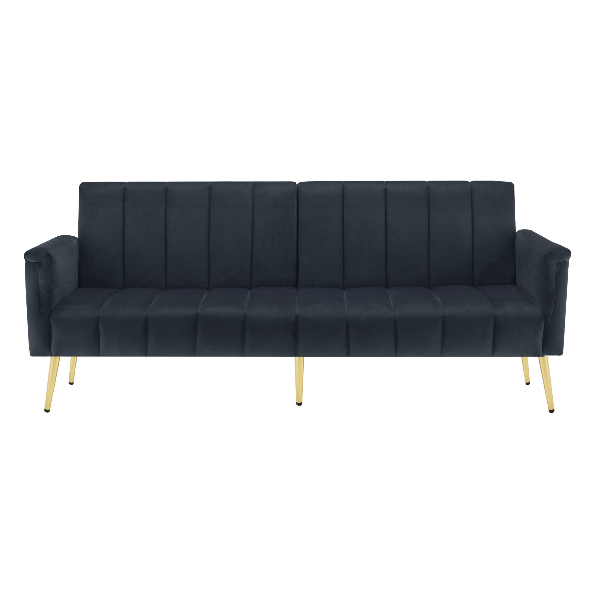 SCHLAFSOFA Dunkelgrau 183/76/75 cm - Dunkelgrau, Textil (76/75/183cm) - Urban Meuble