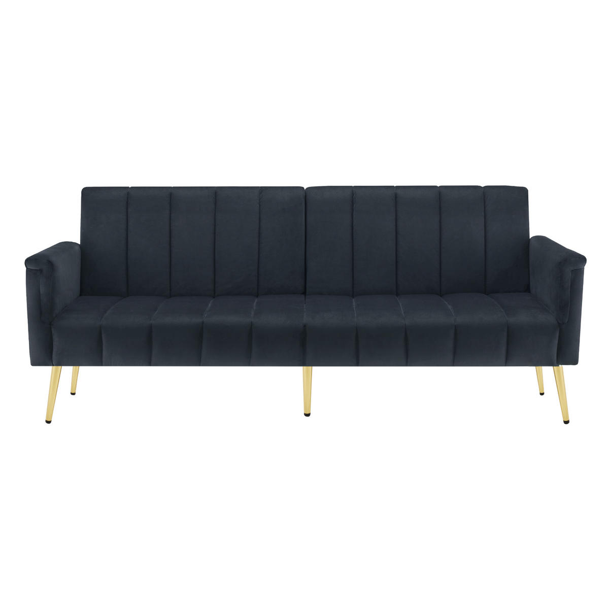 SCHLAFSOFA Dunkelgrau 183/76/75 cm - Dunkelgrau, Textil (76/75/183cm) - Urban Meuble