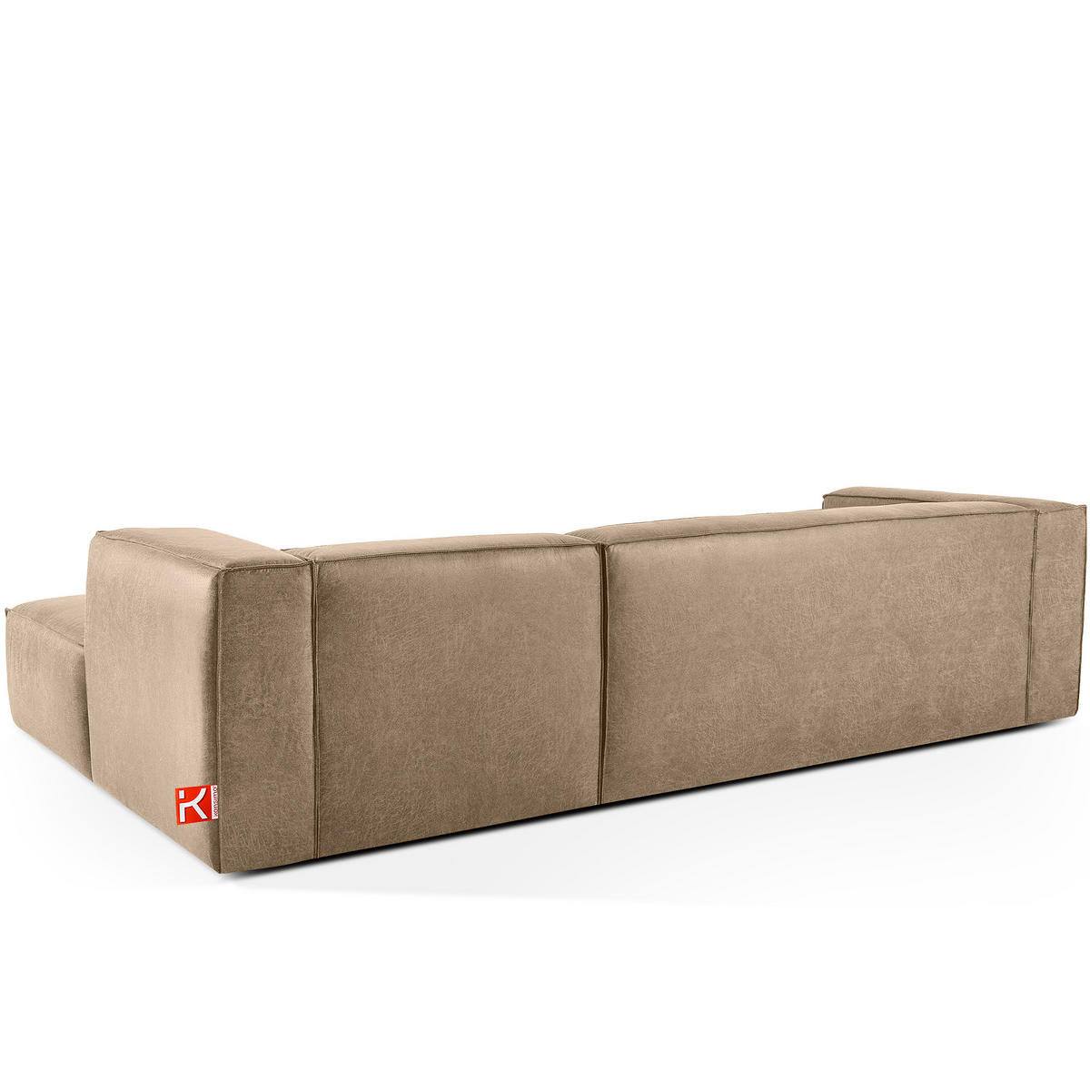 ECKSOFA RECHTS FEROX, Beige - Beige, Holz/Holzwerkstoff (300/175cm) - KONSIMO®