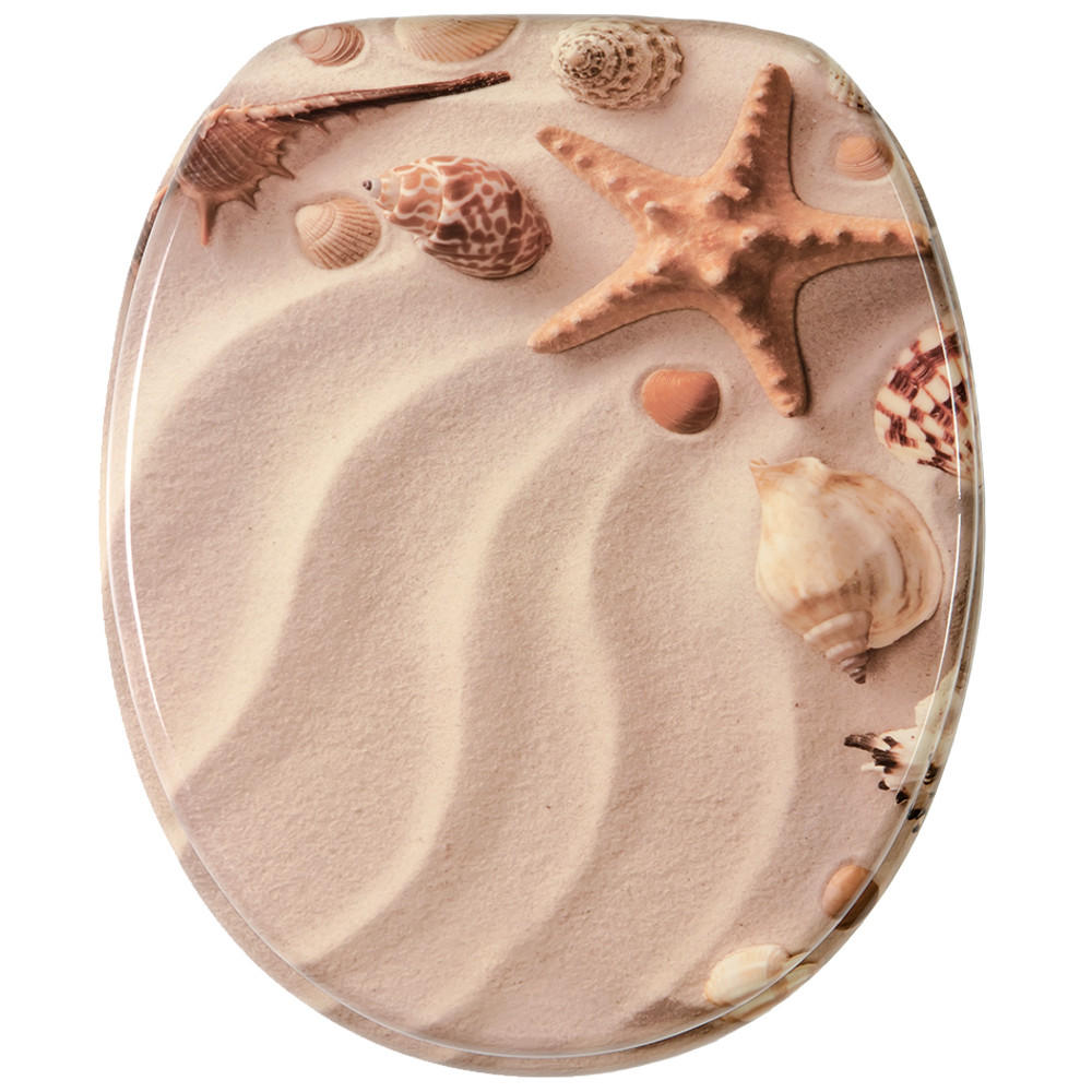 WC-SITZ Sanibel - Braun, Holzwerkstoff (38/6/47cm) - Sanilo