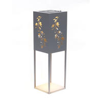 LED AUSSENLEUCHTE Edelstahl Grau - Grau, Metall (18/18/60cm)