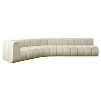 ECKSOFA modulares Sofa Karex-L2 - 399x194x70 cm Beige - Beige, Holzwerkstoff/Textil (399/194cm) - ALTDECOR