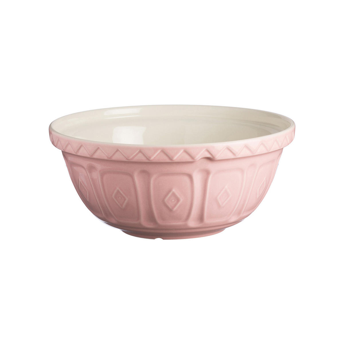 RÜHRSCHÜSSEL, rosa, 2 Liter, Ø 24 cm - Rosa, Keramik (24/11.6cm) - Mason Cash