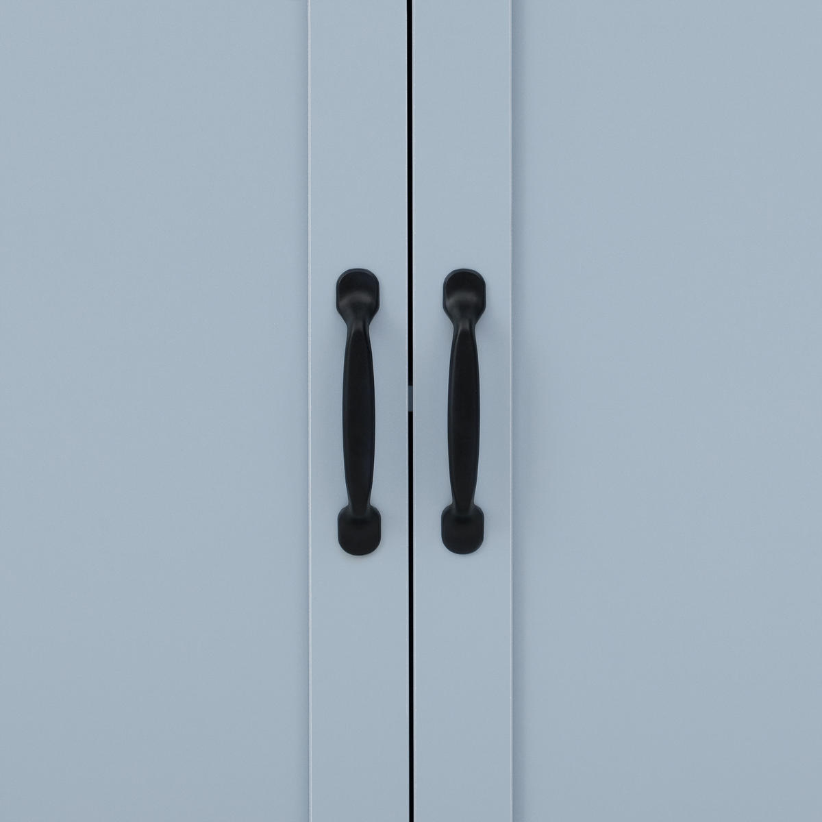 KÜCHENINSEL 125.5-187.5x71x93 cm Blau mit LED-Beleuchtung & Ladestation - Blau, Holzwerkstoff (187.5/93/71cm) - Modfu