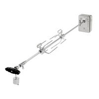 DREHSPIESS Gasgrill PLATINUM BLACK 2+1 3+1 - Silberfarben, Metall (11cm) - TAINO