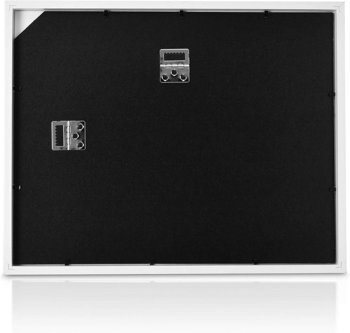 BILDERRAHMEN Galeria 15x21cm + 10x15cm Weiß (4tlg) - Weiß, Holzwerkstoff (30/2/37cm) - BoMoe