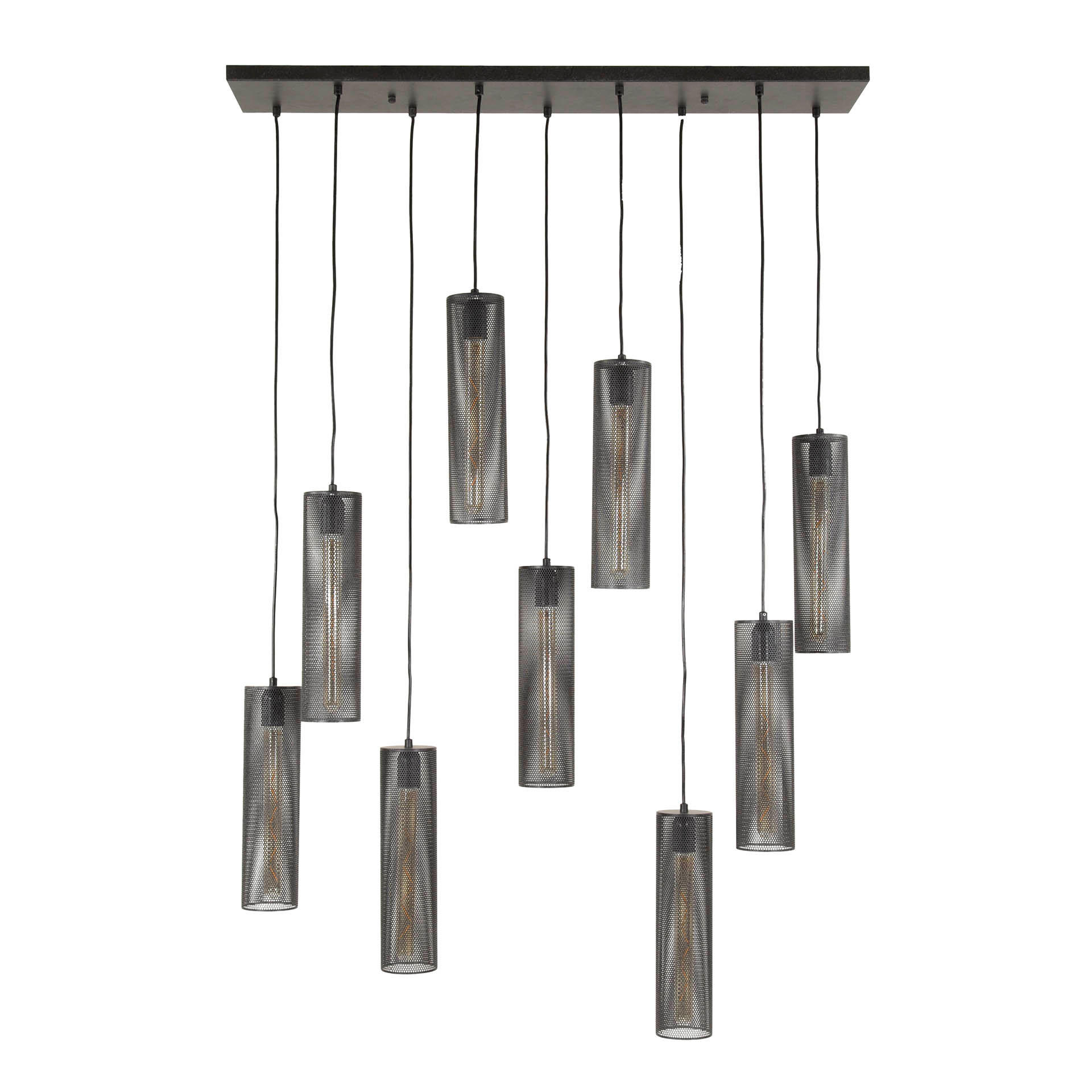 Hoyz Collection Hängeleuchte Schwarz 100x150x30 cm