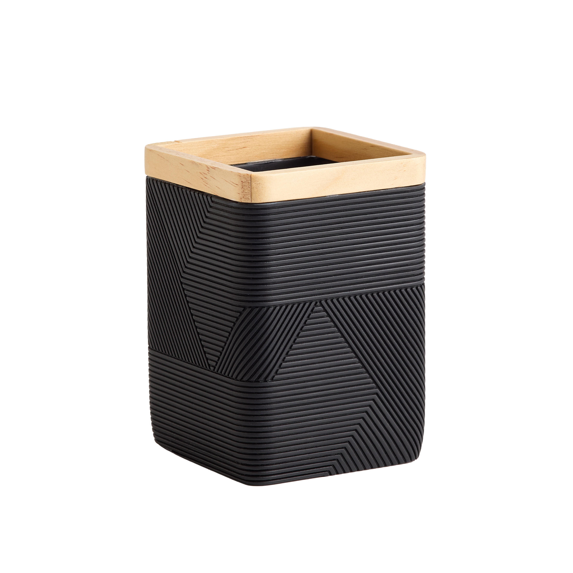 BECHER Ravenis Schwarz - Schwarz, Kunststoff (0.35L) - home&you