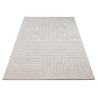 KURZFLORTEPPICH 80/150 cm Santorini 613 - Creme, Kunststoff (80/150cm) - Paco Home