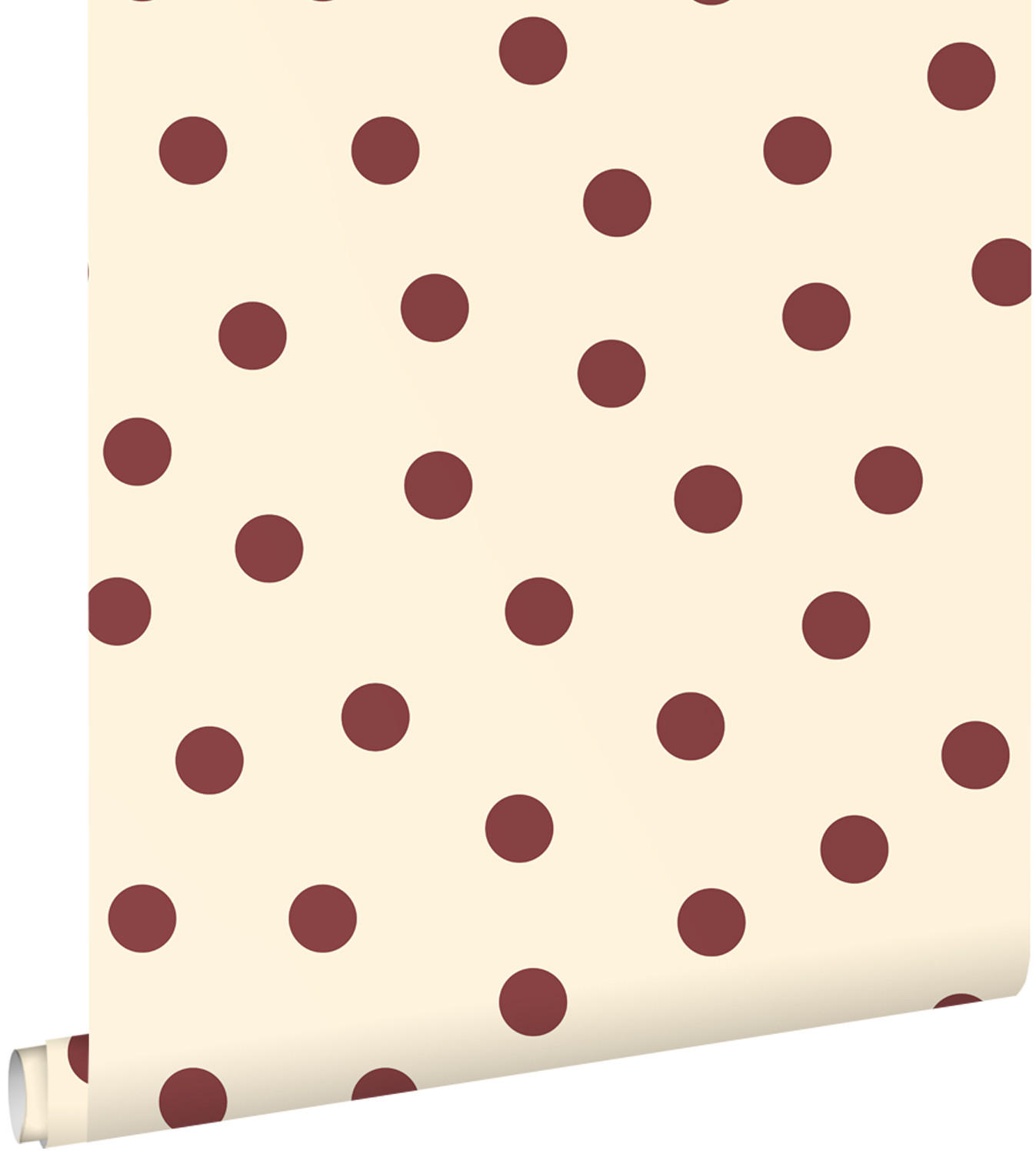 TAPETE Punkte 50 x 900 cm - Beige, Papier (50/0.1cm) - ESTAhome