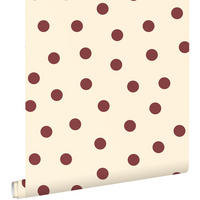 TAPETE Punkte 50 x 900 cm - Beige, Papier (50/0.1cm) - ESTAhome