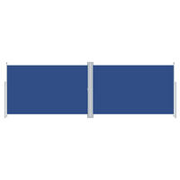 SEITENMARKISE Ausziehbar Blau 200x600 cm - Blau, Textil (600/200/600cm) - furnicato