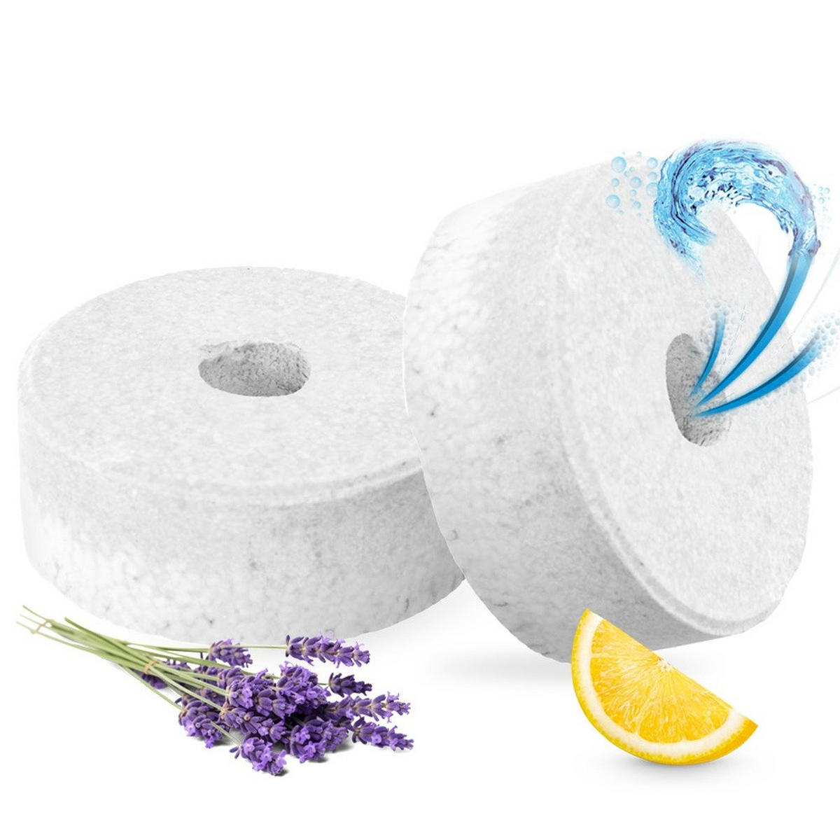 FEUCHTIGKEITSABSORBER-ERSATZ Ultra Fresh violett gelb - Multicolor, Naturmaterialien (10/3.8/10cm) - Orion 