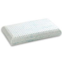 KOPFKISSEN Classic Gel Latex Weiß 40x60 cm - Weiß, Naturmaterialien/Textil (40/60cm) - Letti Moderni