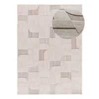 VINTAGE-TEPPICH Beige Element 134/200 cm - Beige, Naturmaterialien/Textil (134/200cm) - Atticgo