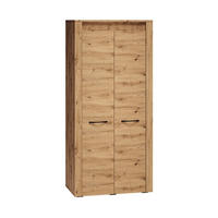 KLEIDERSCHRANK – 92 cm – Artis – Eiche Artisan - Eiche Artisan, Holzwerkstoff (92/200/55cm) - hi-markt