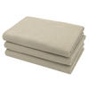 DUSCHTÜCHER, 3er-Set, 70x140 cm, 100% Baumwolle, Braun - Cappuccino, Textil (70/140cm) - Zollner