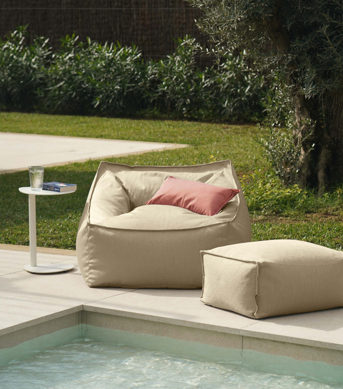 SITZSACK Der Sunnyboy - Beige, Textil (80/60/83cm) - Mokebo