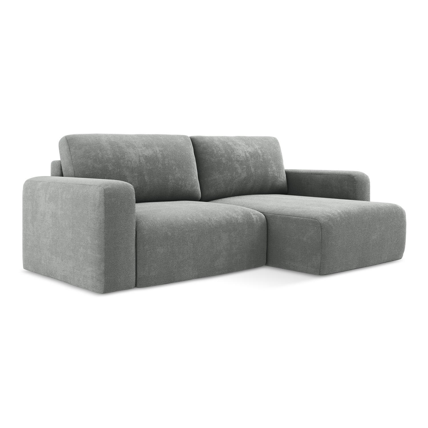 LaMiaSofa Ecksofa Grau 244x149 cm