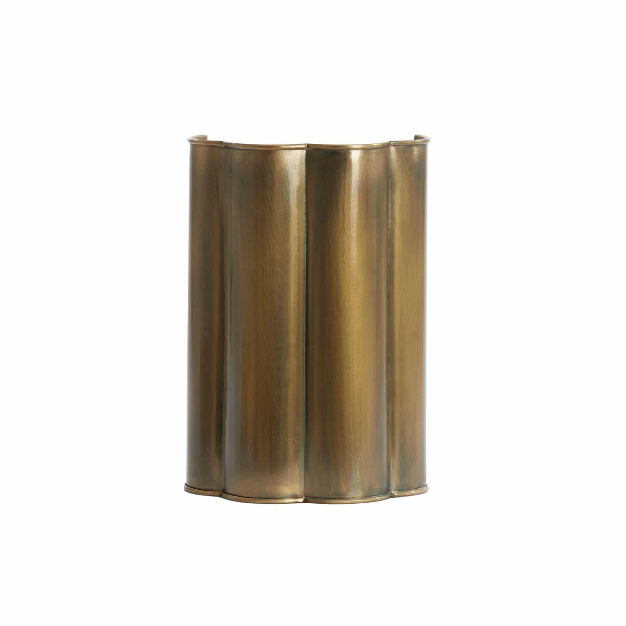 WANDLEUCHTE FRINGE Antike Bronze 21/11.5/30.5 cm - Bronzefarben, Metall (11.5/30.5/21cm) - Walldoctor