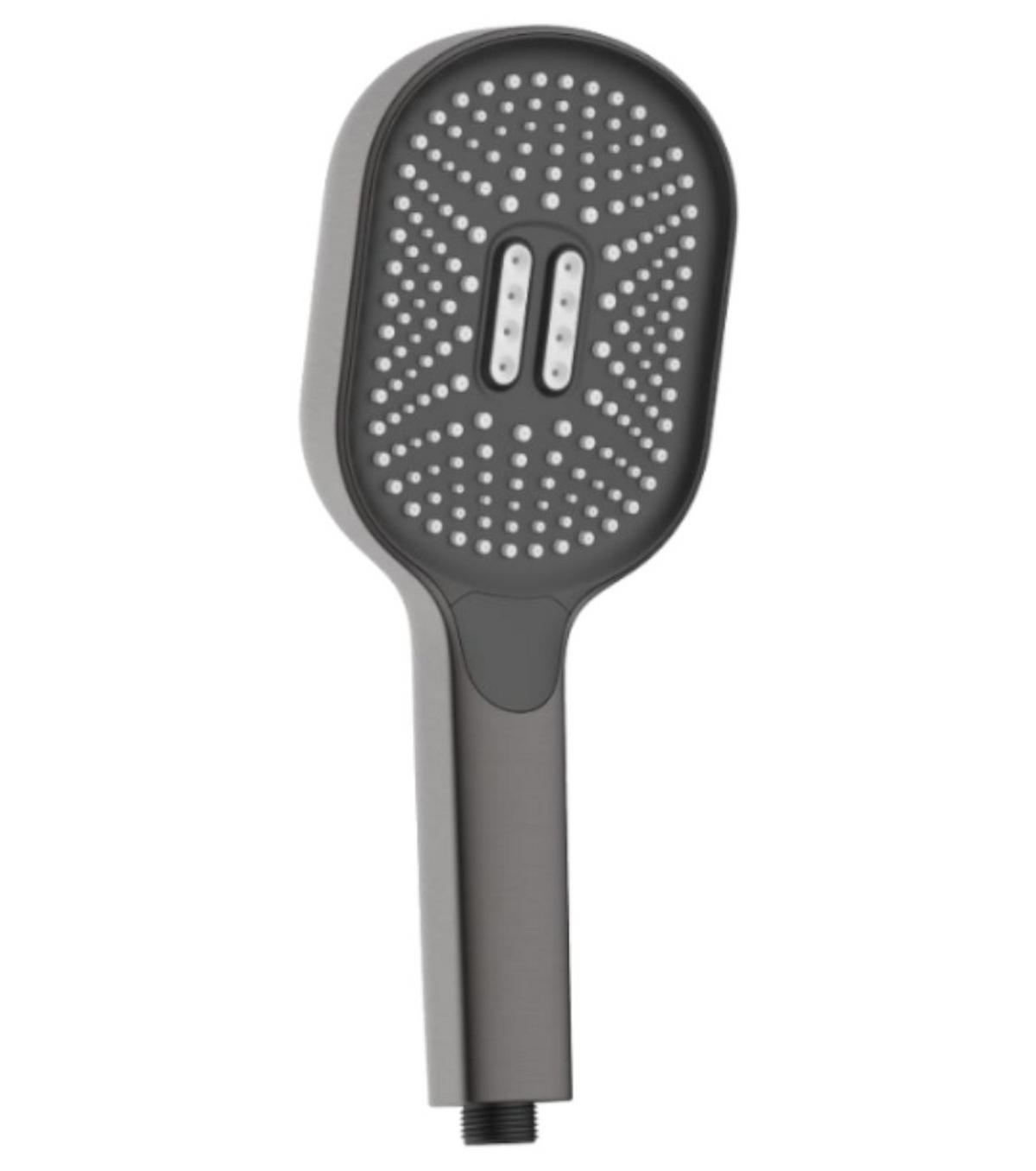 DUSCHKOPF Grau - Grau, Kunststoff (11.4cm) - Sanilo