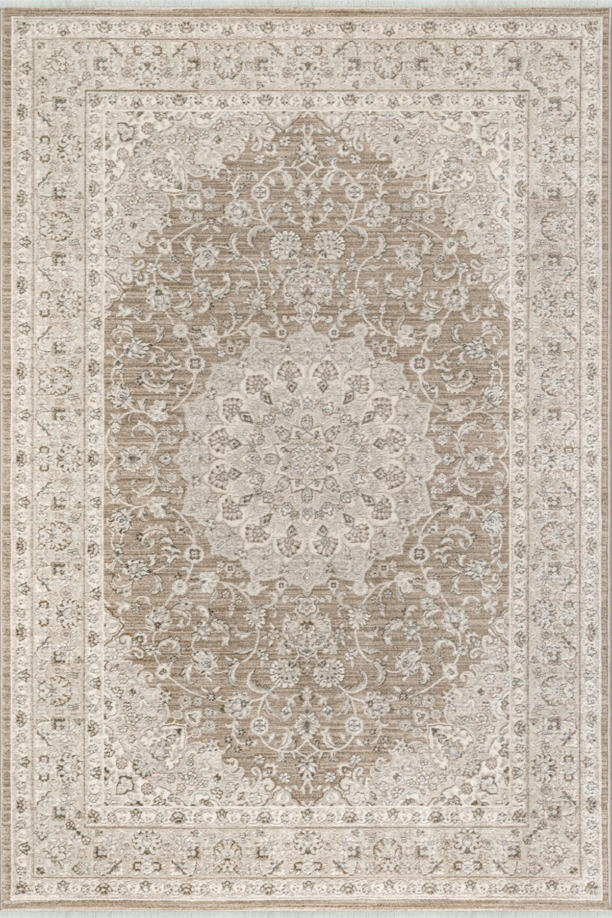 KURZFLORTEPPICH Orientalisch SCRIVIA Polypropylen Braun 160 x 230 cm - Braun, Textil (160/230cm) - KADIMA DESIGN