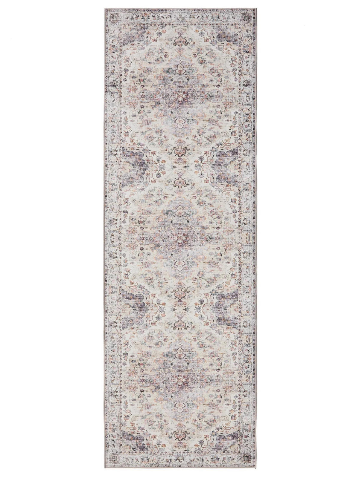 VINTAGE-LÄUFER George waschbar 80x240 cm - Multicolor, Kunststoff (80/240cm) - benuta