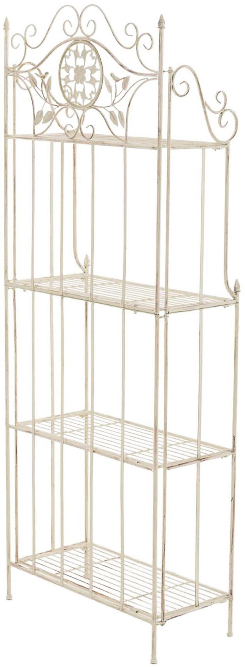 STANDREGAL Metall Antik-Creme - Creme, Metall (66/175/32cm) - CLP