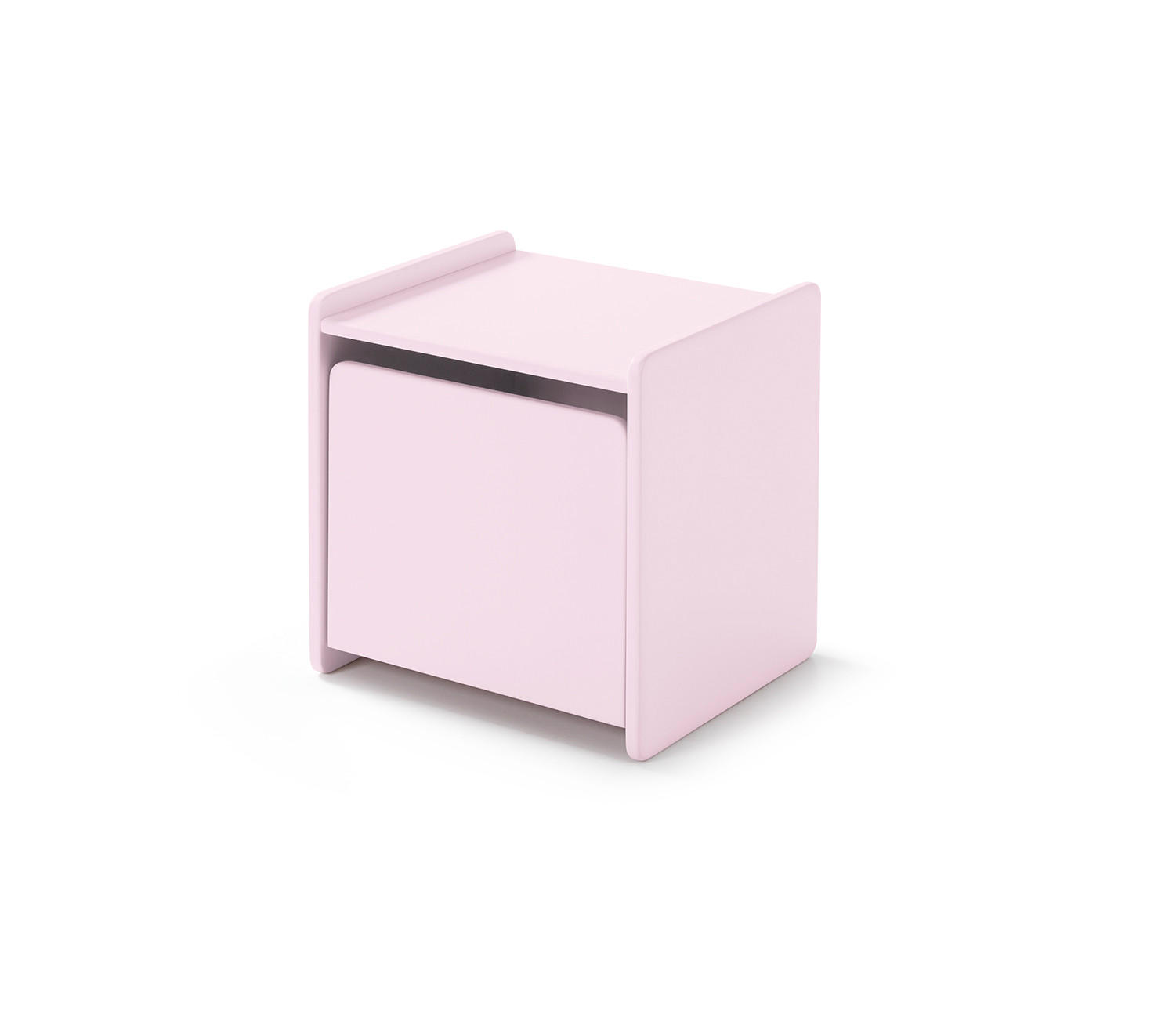 NACHTTISCH KIDDY Rosa 40x36x41 cm - Pink, Holzwerkstoff (40/41/36cm) - FURNLUX