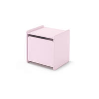 NACHTTISCH KIDDY Rosa 40x36x41 cm - Pink, Holzwerkstoff (40/41/36cm) - FURNLUX